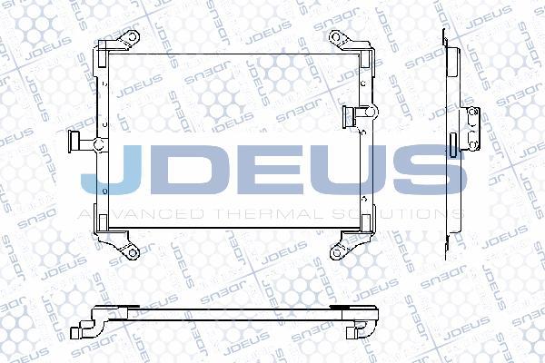 Jdeus RA7110180 - Condensatore, Climatizzatore autozon.pro