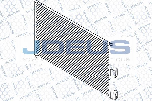 Jdeus RA7111000 - Condensatore, Climatizzatore autozon.pro