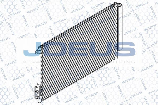 Jdeus RA7111370 - Condensatore, Climatizzatore autozon.pro