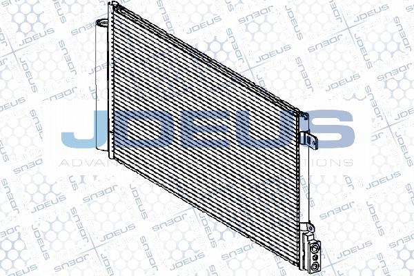 Jdeus RA7201170 - Condensatore, Climatizzatore autozon.pro