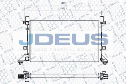 Jdeus TH0540006 - Termostato, Refrigerante autozon.pro