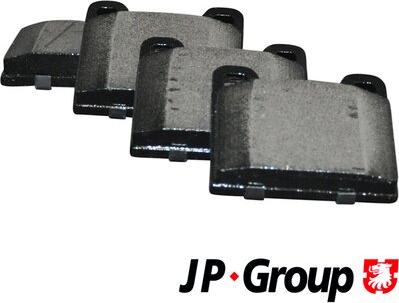 JP Group 4963700210 - Kit pastiglie freno, Freno a disco autozon.pro