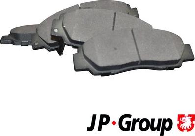 JP Group 4463600510 - Kit pastiglie freno, Freno a disco autozon.pro