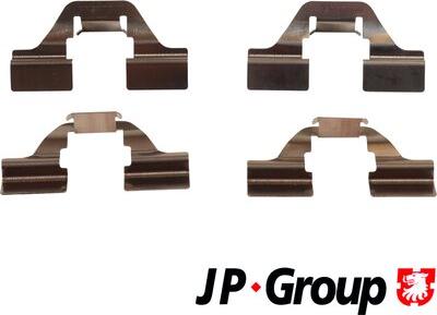 JP Group 4164003310 - Kit accessori, Pastiglia freno autozon.pro