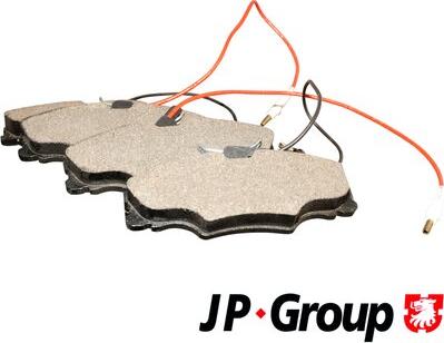 JP Group 4163604310 - Kit pastiglie freno, Freno a disco autozon.pro