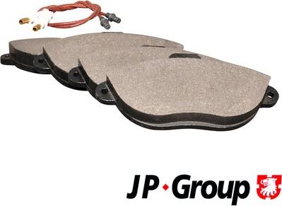 JP Group 4163600610 - Kit pastiglie freno, Freno a disco autozon.pro