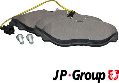 JP Group 4163602310 - Kit pastiglie freno, Freno a disco autozon.pro