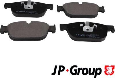 JP Group 4163607410 - Kit pastiglie freno, Freno a disco autozon.pro