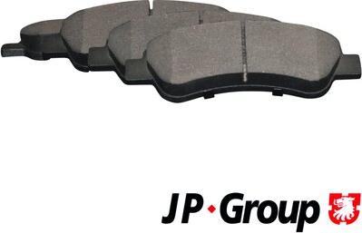 JP Group 4163701310 - Kit pastiglie freno, Freno a disco autozon.pro