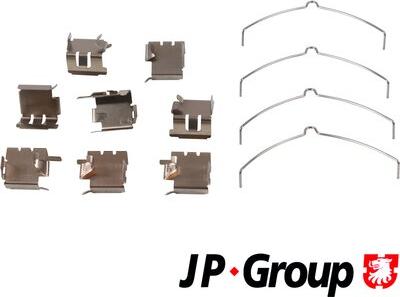 JP Group 4864003610 - Kit accessori, Pastiglia freno autozon.pro