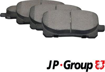 JP Group 4863600810 - Kit pastiglie freno, Freno a disco autozon.pro