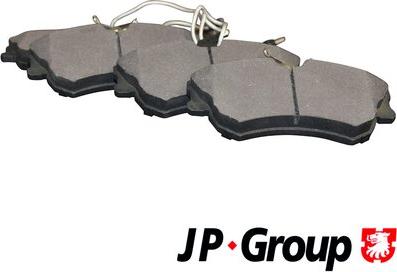 JP Group 4363600410 - Kit pastiglie freno, Freno a disco autozon.pro