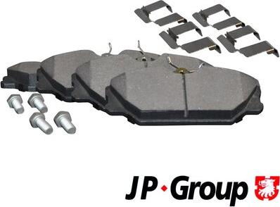 JP Group 4363601510 - Kit pastiglie freno, Freno a disco autozon.pro