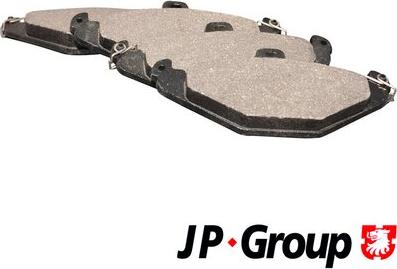 JP Group 4363700110 - Kit pastiglie freno, Freno a disco autozon.pro