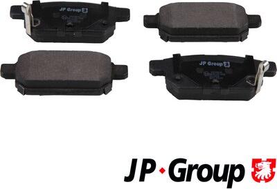 JP Group 4763700210 - Kit pastiglie freno, Freno a disco autozon.pro