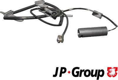 JP Group 6097300100 - Contatto segnalazione, Usura past. freno / mat. d'attrito autozon.pro