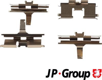 JP Group 6364002410 - Kit accessori, Pastiglia freno autozon.pro