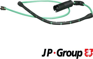 JP Group 1497301100 - Contatto segnalazione, Usura past. freno / mat. d'attrito autozon.pro