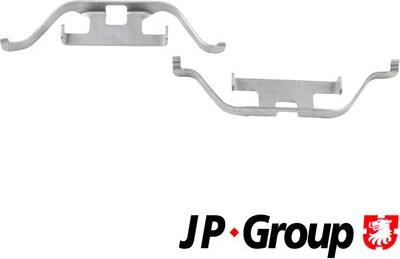 JP Group 1464004410 - Kit accessori, Pastiglia freno autozon.pro