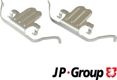 JP Group 1464003210 - Kit accessori, Pastiglia freno autozon.pro