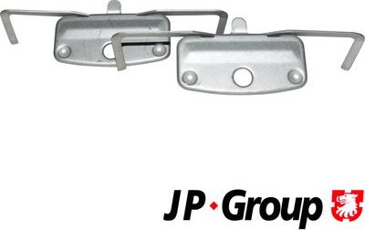 JP Group 1463650510 - Kit accessori, Pastiglia freno autozon.pro