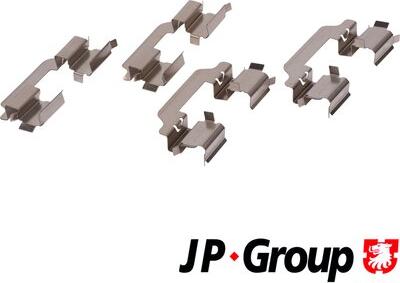 JP Group 1463650610 - Kit accessori, Pastiglia freno autozon.pro