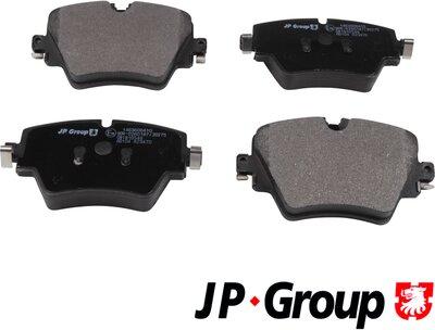 JP Group 1463606410 - Kit pastiglie freno, Freno a disco autozon.pro