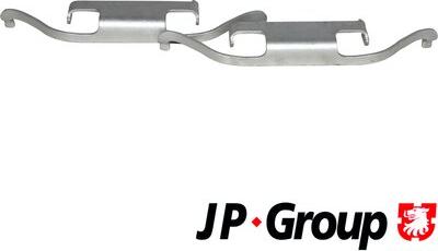 JP Group 1463750110 - Kit accessori, Pastiglia freno autozon.pro