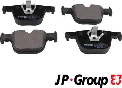 JP Group 1463702110 - Kit pastiglie freno, Freno a disco autozon.pro