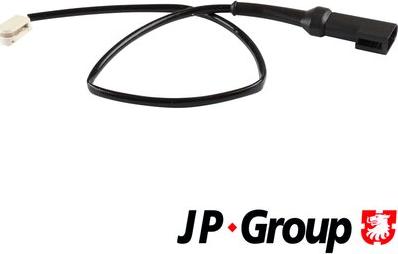 JP Group 1597300500 - Contatto segnalazione, Usura past. freno / mat. d'attrito autozon.pro