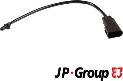 JP Group 1597300100 - Contatto segnalazione, Usura past. freno / mat. d'attrito autozon.pro