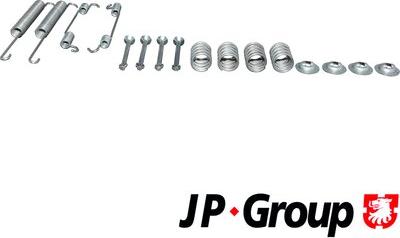 JP Group 1563950510 - Kit accessori, Ganasce freno autozon.pro