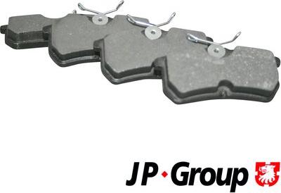 JP Group 1563700410 - Kit pastiglie freno, Freno a disco autozon.pro