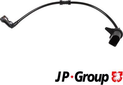 JP Group 1197302100 - Contatto segnalazione, Usura past. freno / mat. d'attrito autozon.pro