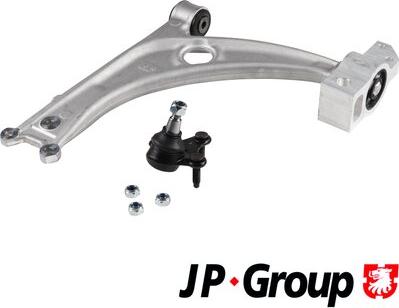 JP Group 1140106670 - Braccio oscillante, Sospensione ruota autozon.pro