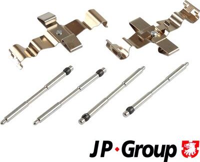 JP Group 1164004610 - Kit accessori, Pastiglia freno autozon.pro