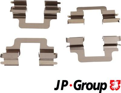 JP Group 1164005910 - Kit accessori, Pastiglia freno autozon.pro