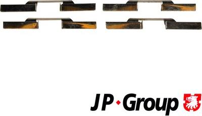 JP Group 1163650610 - Kit accessori, Pastiglia freno autozon.pro