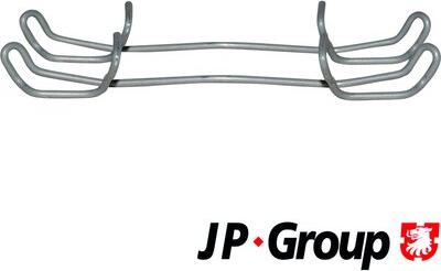 JP Group 1163650210 - Kit accessori, Pastiglia freno autozon.pro