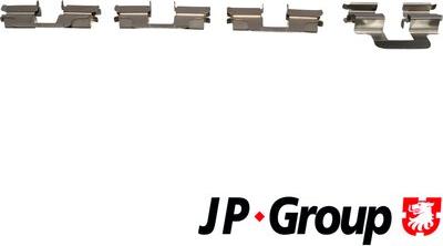 JP Group 1163651010 - Kit accessori, Pastiglia freno autozon.pro