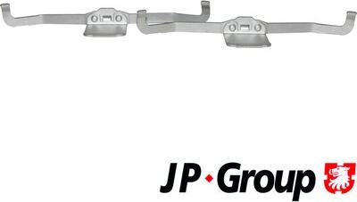 JP Group 1163651110 - Kit accessori, Pastiglia freno autozon.pro