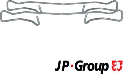 JP Group 1163651210 - Kit accessori, Pastiglia freno autozon.pro