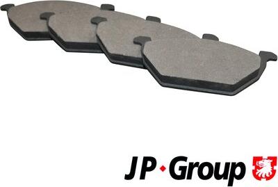 JP Group 1163600910 - Kit pastiglie freno, Freno a disco autozon.pro