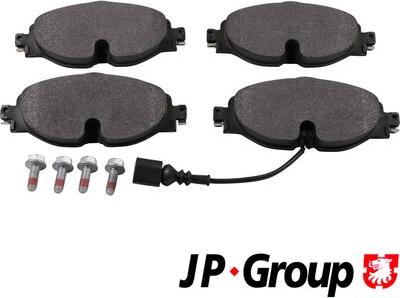 JP Group 1163613910 - Kit pastiglie freno, Freno a disco autozon.pro