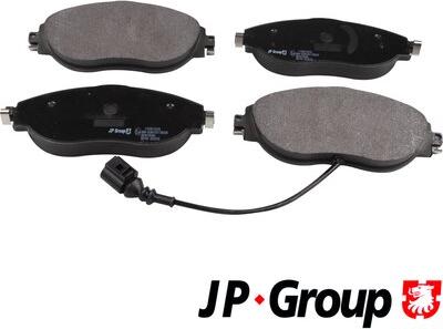 JP Group 1163613310 - Kit pastiglie freno, Freno a disco autozon.pro