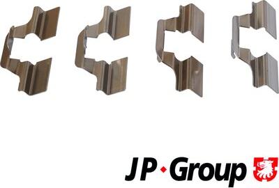 JP Group 1163750410 - Kit accessori, Pastiglia freno autozon.pro