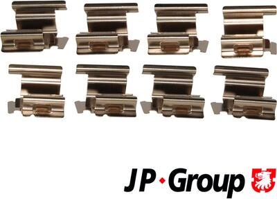 JP Group 1163750310 - Kit accessori, Pastiglia freno autozon.pro