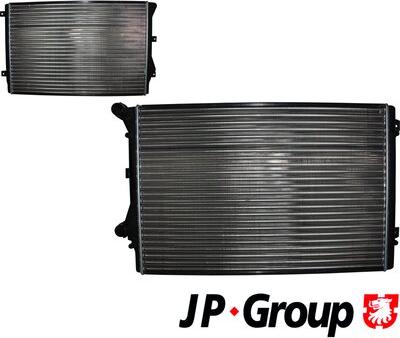 JP Group 1114208100 - Radiatore, Raffreddamento motore autozon.pro