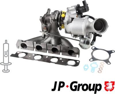 JP Group 1117408000 - Turbocompressore, Sovralimentazione autozon.pro