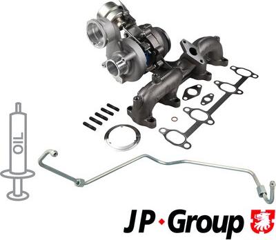 JP Group 1117800510 - Turbocompressore, Sovralimentazione autozon.pro